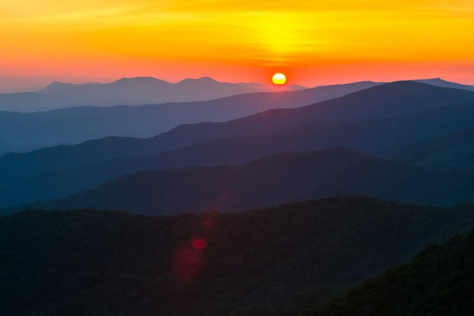 Sunrise Over the Blue Ridges | Shutterbug